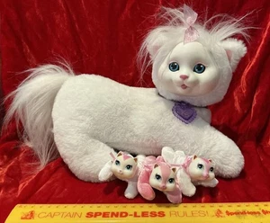 SWEET KITTY SURPRISE PLUSH TOY MOTHER CAT + 3 KITTENS + TAG JUST PLAY EXC!!! - Picture 1 of 6