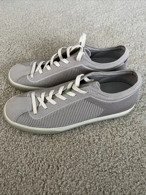 Zapatillas deportivas Rothy’s The con cordones para mujer talla 11 grises zapatos cómodos de punto Foto 1 de 4