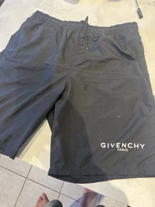 Givenchy Logo Board Shorts black XL Fits 34-36 RRP £350 - Imagen 1 de 12
