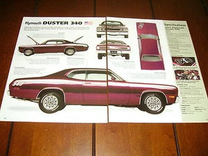 1971 PLYMOUTH DUSTER 340 ***ORIGINAL 2003 ARTICLE*** - Picture 1 of 1