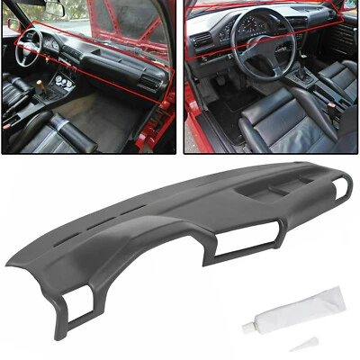New Molded Dash Cap Cover  FOR 1984-1990 BMW 3-SERIES E30 325i Dashboard Black Foto 1 de 4