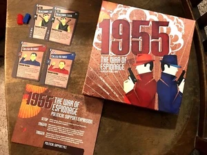 1955 The War of Espionage Board Game by Kevin G Nunn RARE OOP SHRINK Kickstarter - Picture 1 of 2