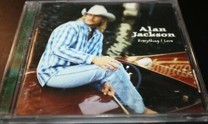 ALAN JACKSON EVERYTHING I LOVE CD WITH CASE AND ARTWORK GUC - Imagen 1 de 2