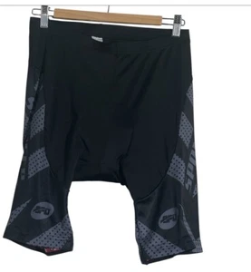 Pantaloncini ciclismo imbottiti Sponeed donna nero/bianco taglia XL - Foto 1 di 13