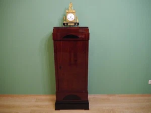 Biedermeier Pfeiler Schrank Säule Podest Mahagoni 1815 frisch restauriert - Bild 1 von 11