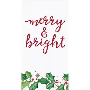 Decorative Paper Hand Towels for Christmas Bathroom Decor Guest Towels 32 Count - Picture 1 of 1