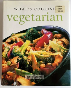 What's Cooking VEGETARIAN Cookbook by JENNY STACEY Hardcover 1999 - Imagen 1 de 6