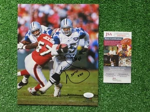 KEVIN WILLIAMS SIGNED 8x10 DALLAS COWBOYS PHOTO vs 49ers JSA COA - Picture 1 of 4
