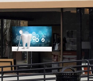 3D Dentist Clinic Dental G355 Window Stickers Vinyl Wall Mural Decals Honey - Picture 1 of 11