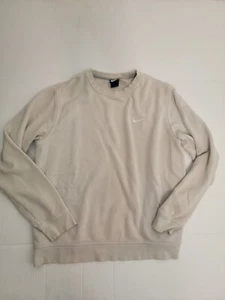 Suéter Nike Para Hombres XL Ropa Deportiva Club Polar Cuello Redondo Estilo Swoosh 839667-078 - Imagen 1 de 9