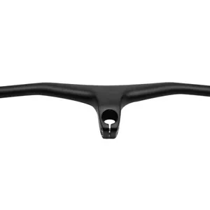 Vollkohlefaser Fahrrad Lenker integrierte Stange Schaft Mountainbike Riser Bar - Bild 1 von 20