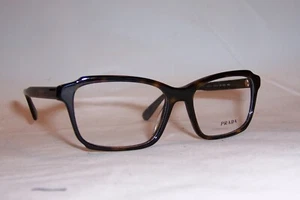 NUEVAS GAFAS PRADA VPR 01VV 3911O1 HABANA NEGRAS 53mm RX AUTÉNTICAS 01V - Imagen 1 de 8