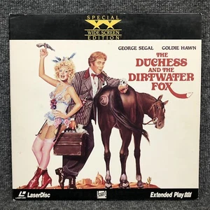 The Duchess and the Dirtwater Fox 12” Laserdisc Widescreen Goldie Hawn In EUC - Picture 1 of 4