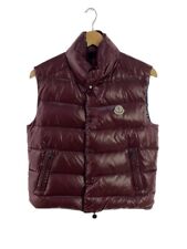 MONCLER TIB Down Vest Gilet B20914335005 68950 From Japan Color Bordeaux Size 0