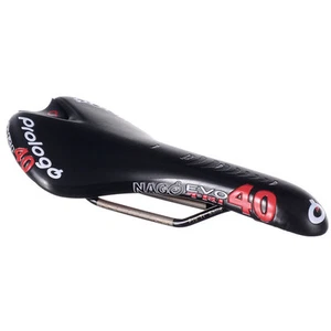 Prologo Nago Evo Tri40 Ti Solid Rail Triathlon Saddle Black White New - Picture 1 of 2