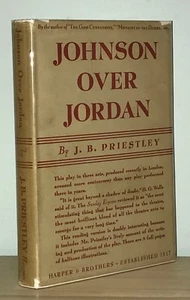 J.B. Priestley - Johnson Over Jordan - 1st 1st HCDJ 1939 - Scarce Drama - NR - Picture 1 of 5