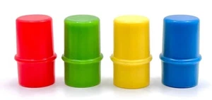 Trouble Pop-O-Matic Game Replacement Pieces Individual Yellow Green Blue Mover - Picture 1 of 1