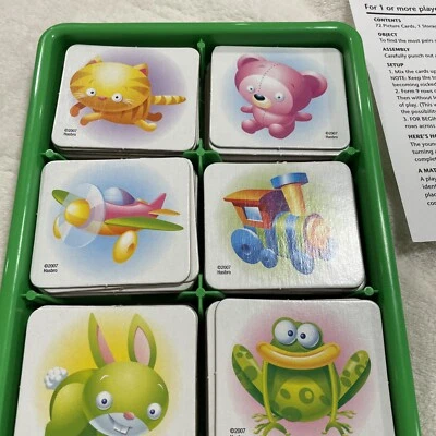 Original Memory Game By Hasbro Vintage 2007 Preschool Fun Complete Game - Image 1 of 4