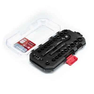 Husky 100-Position 1/4 in. Drive Universal Socket Wrench Set (26-Piece) - Picture 1 of 10