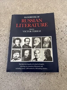 Handbook of Russian Literature – Victor Terras (1985, Yale) Tarn Ex Libris - Picture 1 of 8
