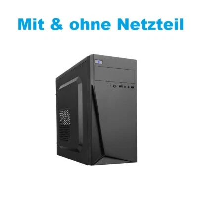 PC Tower Gehäuse VC13M0-71 Micro ATX USB 3.0 2,5" HDD/SSD - NETZTEIL NACH WAHL - Bild 1 von 4