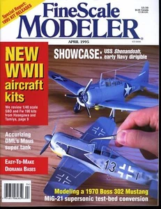 Fine Scale Modeler Magazine April 1995 New WWII aircraft kits - Picture 1 of 2