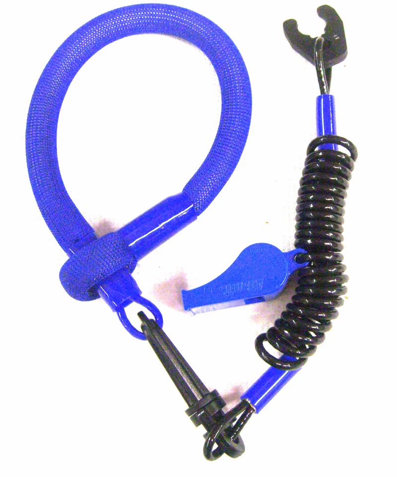 KAWASAKI MOTO ACUÁTICA JET SKI JS440 JS550 550SX 650SX 750SX 800SXR CORDÓN DESLIZANTE AZUL Foto 1 de 1