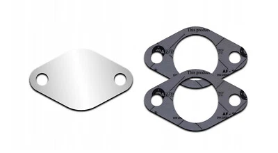 1x AGR Verschlussplatte mit 2x Dichtung VW GOLF PASSAT CC 1.2 / 1.6 / 2.0 TDi - Bild 1 von 4