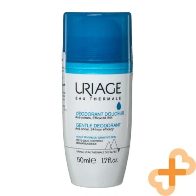 Uriage Gentle Deodorant 50ml Sensitive Skin Anti-Odour 24h Anti-Perspirant - Image 1 of 4