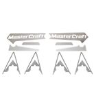 MasterCraft Boat Accent Panel Set | w/ Logo Aluminum (10PC)