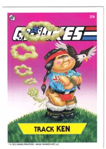 GI JOKES 25b TRACK KEN Pingitore Magic Marker Art GPK GI Joe Hasbro Stickers - Picture 1 of 1