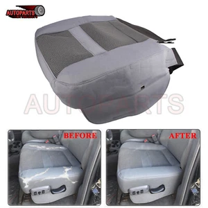 For 2006-2010 Dodge Ram 1500 2500 3500 4500 Driver Left Bottom Gray Seat Cover - Picture 1 of 13