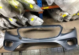 MERCEDES BENZ C CLASS W205 05/14-2018 FRONT BUMPER 2058801840 ID A2058850925 7 - Picture 1 of 3
