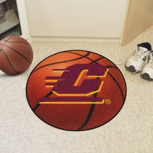 NCAA - Central Michigan Basketball Mat 27" diameter - Picture 1 of 5