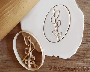 Easter Base Flora Cookie Cutter Pastry Fondant Dough Biscuit - Picture 1 of 5
