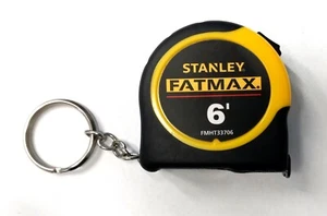 Stanley FMHT33706 FATMAX Keychain Tape Measure 1/2" x 6 ft - Picture 1 of 5