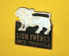 Pin's lapel pin enamel pins Société LION FRERES METZ - THIONVILLE lion EGF