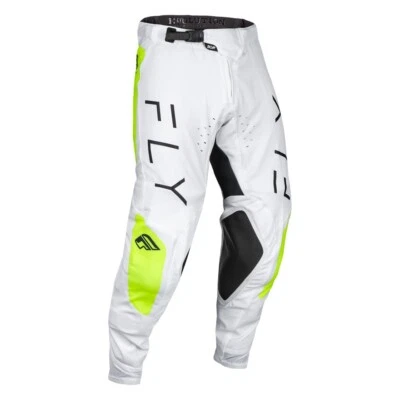 Fly Racing Evolution DST 白色/Hi-Vis MX 越野裤男式尺码 36 & 38 — 第 1/3 张图片