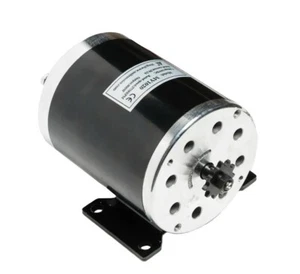 UNITE MY1020 29.2A 800W 36V electric motor w Base T8F sprocket f scooter GoKart - Picture 1 of 9