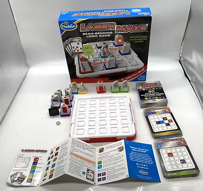 Laser Maze Beam Bending Logic Brain Game Complete w Batteries Included Works - Image 1 of 4
