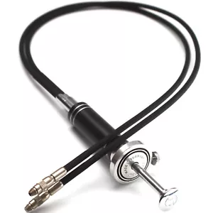 Vintage AGC Prontor Double Shutter Release Cable 20" For Macro Bellows / Germany - Picture 1 of 7