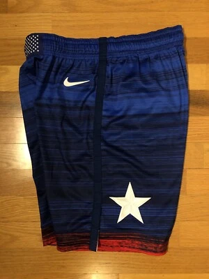 Nuevo 42 XL Nike Equipo Olímpico de Tokio EE. UU. Baloncesto Auténticos Pantalones Cortos CT6628-451 Foto 1 de 4