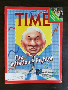 Time Magazine July 17, 1978 Federal Reserve Chairman G. William Miller 524 - Foto 1 di 1
