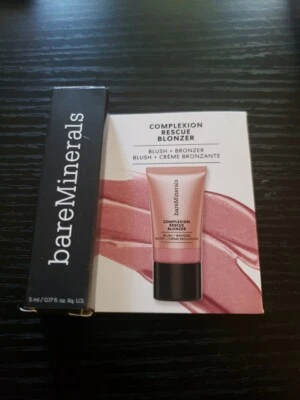 BAREMINERALS Complexion Rescue Liquid Blonzer in Kiss of Mauve ~ Mini 0.17 oz - Image 1 of 4