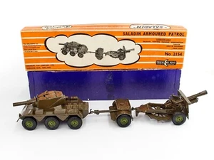 CRESCENT TOYS 2154 SALADIN Armored Patrol Tank Vehicle 1960 MINT CONDITION #V65 - Picture 1 of 24