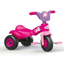 Dolu Unicorn Trike Kids Girls Pedal Operated Tricycle Outdoor Ride On Toy PINK