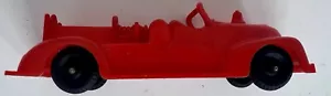 VINTAGE 1950s Hard Plastic HUBLEY KIDDIE TOYS FIRE TRUCK - Picture 1 of 14
