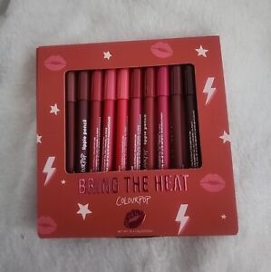 Colourpop Bring The Heat 10 Piece Lip Pencil Vault