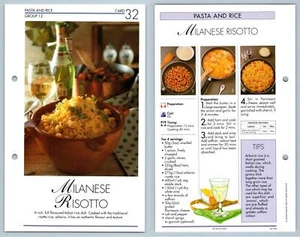Milanese Risotto #32 Pasta - Simply Delicious 1992 IMP Ltd Recipe Card - Picture 1 of 1