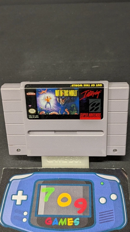 Out of This World (Super Nintendo Entertainment System, 1992) SNES - Image 1 of 1